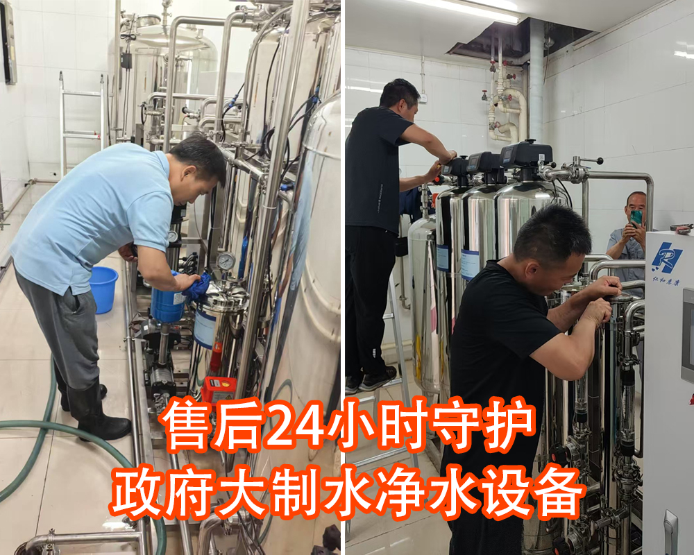 售后24小时守护政府大制水净水设备