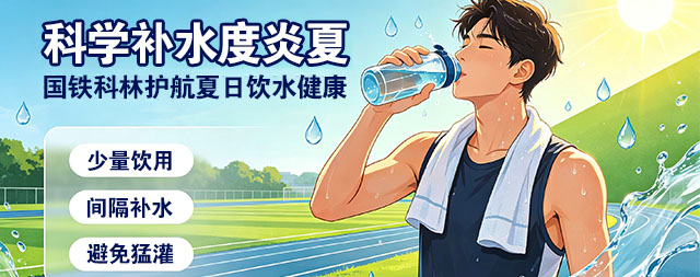 科学补水度炎夏，国铁科林护航夏日饮水健康